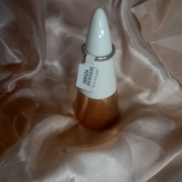 Vintage 925 sterling silver pearl ring - Picture 3 of 4